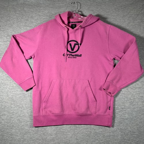 Vans hoodie mens medium pink - vans,
