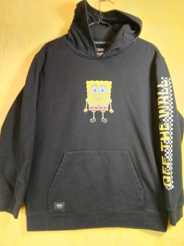 Vans black pullover hoodie - vans,