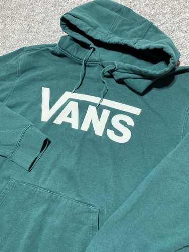 Vans hoodie mens large green - mens,