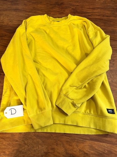 Vans loose fit yellow crewneck - loose,
