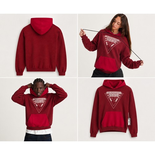 Vans wave blend pullover - vans,