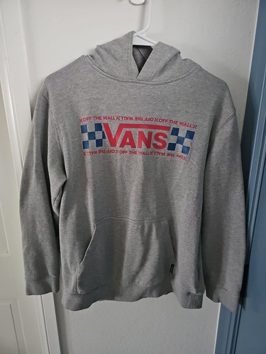 Vans gray checkerboard - vans, off