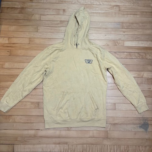 Vans yellow pullover hoodie - vans,