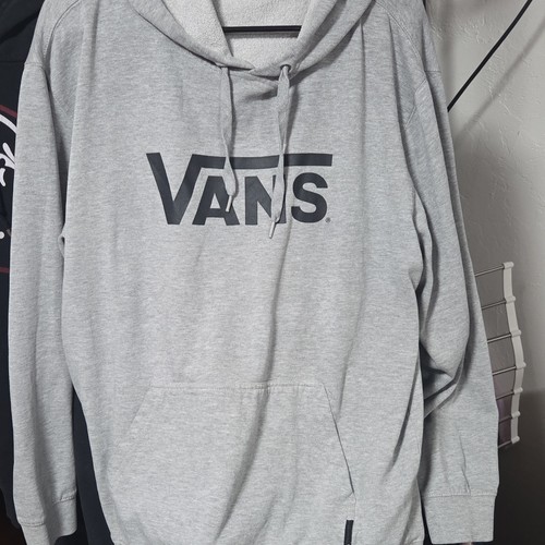 Vans men gray fleece - vans,