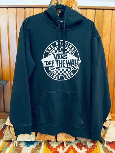 Mens vans hoodie black - black, and