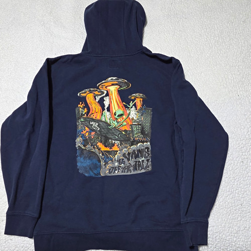 Vans men blue pullover - vans, men’s